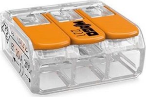 Szybkozłączka Wago 3x0,2-4mm2 klik 221-413 50szt 4