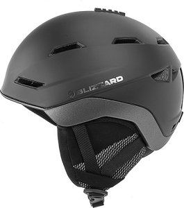 Blizzard Kask Blizzard Bormio Ski Helmet Black /Antracite Metallic 2023 2
