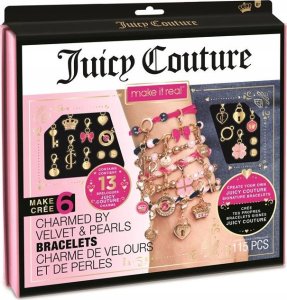 Make it real MAKE IT REAL Juicy Couture Charmed by Velvet and Pearls Bransoletki, zabawka kreatywna 1