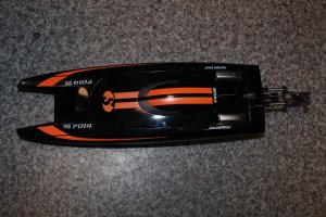 Amewi RC Boot 7014 Katamaran Li-Ion Akumulator 650mAh orange/14+ 3