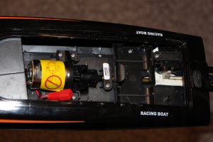 Amewi RC Boot 7014 Katamaran Li-Ion Akumulator 650mAh orange/14+ 7