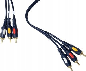 Kabel Vitalco KABEL 3XRCA - 3XRCA CHINCH 3- RCA łezka 0,5m 50cm 3