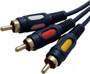 Kabel Vitalco KABEL 3XRCA - 3XRCA CHINCH 3- RCA łezka 0,5m 50cm 4