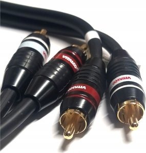 Kabel Vitalco 2x RCA wtyk-wtyk 1 m (10793) 2