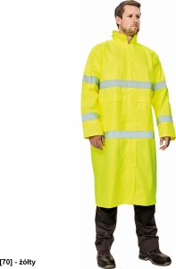 CERVA GORDON - płaszcz przeciwdeszczowy - żółty 3XL 2