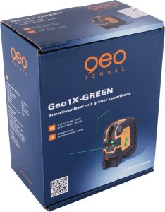 Geo Fennel Green cross line laser Geo-Fennel Geo1X GREEN 6