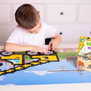 Meli Klocki Meli Minis Build 2w1 Dźwig i Spychacz 500 el. 10