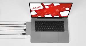 Terminal sieciowy LMP USB-C Compact Dock 2 4K 6-Port USB-C Dock, ideal for MacBook Air/Pro M1/M2 - Space Grey 2