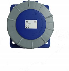 SEZ Gniazdo Tablicowe Skośne 63A/3P 230V IP67 4624 2