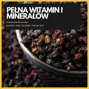 DANIVAL Bez czarny owoc BIO waga 100g 3