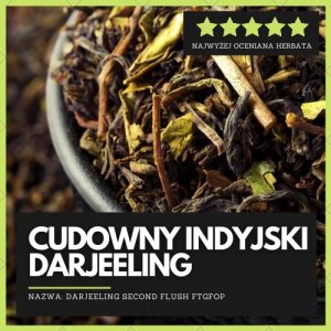 Quba Cafe Darjeeling Second Flush FTGFOP waga 100g 2