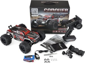 Amewi Amewi RC Auto Conquer   Truggy    Li-Ion 1300mAh rot/14+ 3