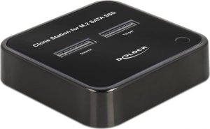 Delock Delock - SSD-Dockingstation Schachte: 2 - M.2 - M.2 Card - USB-C 3.2 (Gen 2) - Schwarz 1