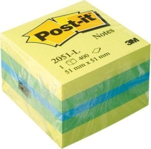 Post-it Karteczki Post-it 51x51mm (2051L) cytrynowe (400) 1