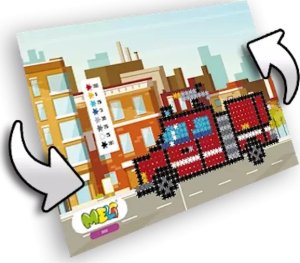 Meli Klocki Meli Minis Fire 2w1 - 500 el. 3