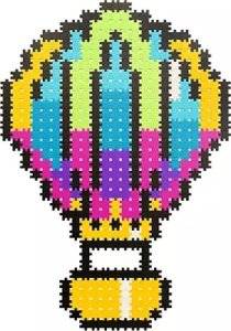 Meli Klocki Meli Minis Fly 2w1 Samolot i Balon 500 el. 6