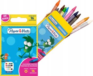 Paper Mate PAPER MATE Wachsmaler Kids Colouring Bunt 16er M Blister 4