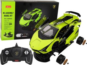 Rastar Zestaw Klocków Konstrukcyjnych Auto R/C 1:18 Lamborghini Sian FKP 37  Rastar 1