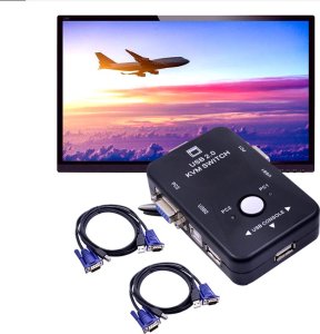 Eaton Switch KVM USB 2.0 na 2xPC 2xUSB 6