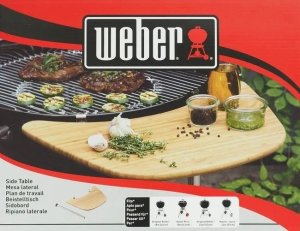 Weber Weber Bamboo Work Table for Charcoal Grills 47cm/ 57cm 3