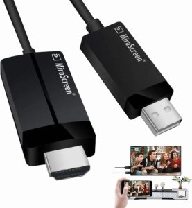 Adapter USB GSM City MiraScreen CS1 2,4 kabel DLNA WiFi do TV na HDMI AirPlay 1