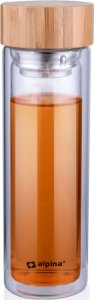 Alpina Alpina - Butelka termiczna ze szkła (podwójne ścianki) 450 ml 3