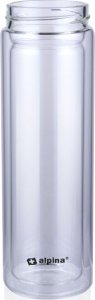Alpina Alpina - Butelka termiczna ze szkła (podwójne ścianki) 450 ml 4