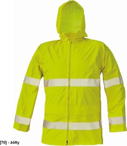 CERVA GORDON kurtka wodoodporna, lekka Hi-Vis 100% poliester/PU - żółty 3XL 1