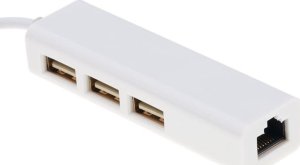 HUB USB Reagle HUB USB-C do 3 x USB 2.0 / ethernet RJ45 karta sieciowa adapter internet 2