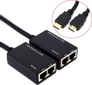 Lindy Przedłużacz EXTENDER HDMI RJ45 CAT-5e/6 do 30m 1