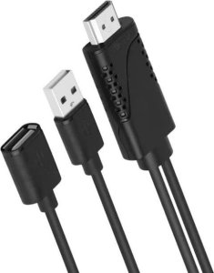 Adapter USB Ugreen Adapter z USB 2.0 żeńskie na HDMI męskie TV zasilanie iOs Android klonowanie 1