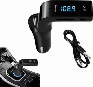 Adapter bluetooth Joyroom Transmiter Nadajnik FM Odbiornik Bluetooth USB AUX Zestaw Głośnomówiący 1