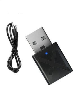 Adapter bluetooth Ugreen Transmiter Odbiornik Nadajnik Bluetooth 5.0 AUX JACK 3,5mm KN320 3