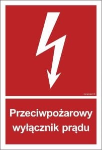 Mój dom Przeciwpożarowy Wyłącznik Prądu - Znak Świecący Libres Polska Sp Bb012_150X222_Ps 5904937048607 1