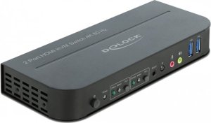 Przełącznik Delock DeLOCK Switch HDMI KVM 4K 60Hz w. USB 3.0 + A - 11481 2