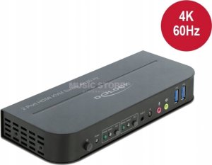 Przełącznik Delock DeLOCK Switch HDMI KVM 4K 60Hz w. USB 3.0 + A - 11481 4