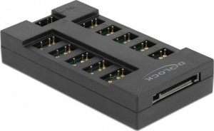 Delock DeLOCK RGB Hub for ARGB LEDs with 10 ports (black) 1