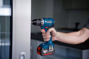 Wiertarka Bosch Bosch Cordless Drill GSR 18V-45 Professional, 18V (blue/black, 2x Li-Ion battery 2.0Ah, in L-BOXX) 5