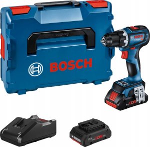 Wiertarko-wkrętarka Bosch Bosch cordless drill GSR 18V-90 C Professional, 18V (blue/black, 2x Li-Ion battery ProCORE18V 4.0Ah, Bluetooth module, in L-BOXX) 1