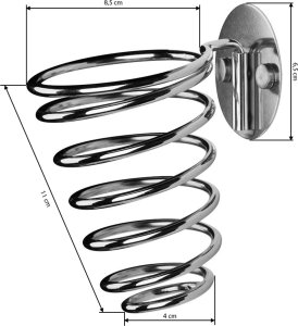 Zack Uchwyt naścienny na suszarkę do włosów FX64 3