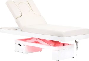 Activeshop Spa leżanka kosmetyczna Azzurro 815B świecąca white podgrzewana 1