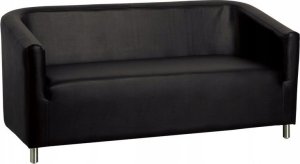 Activeshop Gabbiano sofa do poczekalni M021 czarna 1