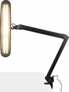 Activeshop Lampa warsztatowa led Elegante 801-tl z imadełkiem reg. natężenie i barwa światła black 1