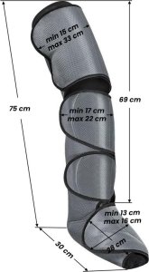 Movo Urządzenie ELEGANTE do presoterapii nóg + uda - drenaż limfatyczny 6