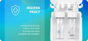 Activeshop Urządzenie oczyszczanie wodorowe Hydrogen H2+ 6w1 new generation + zestaw płynów Syis hydro 18