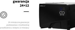 Activeshop Lafomed autoklaw Standard Line LFSS08AA LED z drukarką 8 L kl. B medyczna czarny 21