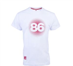 Projekt 86 Koszulka męska T-shirt 003WT biała r. M (921365) 1