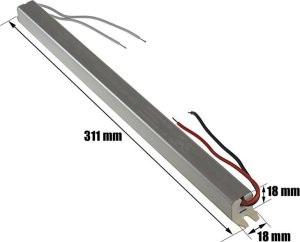 Bowi ZASILACZ DO TAŚMY LED ULTRA SLIM ZA LUSTRO 12V 60W 2