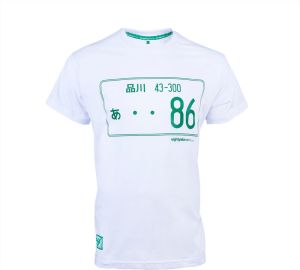 Projekt 86 Koszulka męska T-shirt 005WT biała r. M (921375) 1