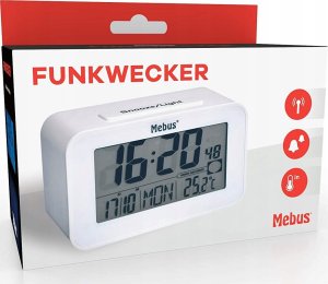 Radiobudzik Mebus 51461 Radio Alarm Clock 12
